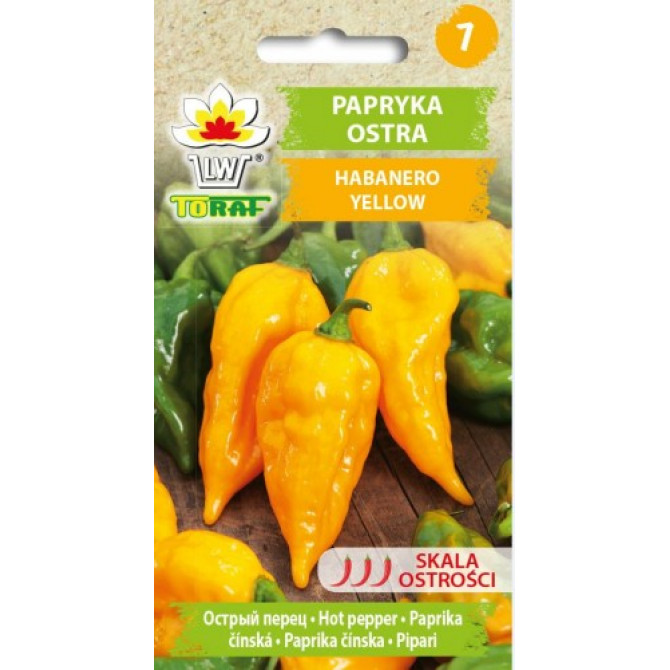 Pipari asie Habanero dzelteni 0.2g