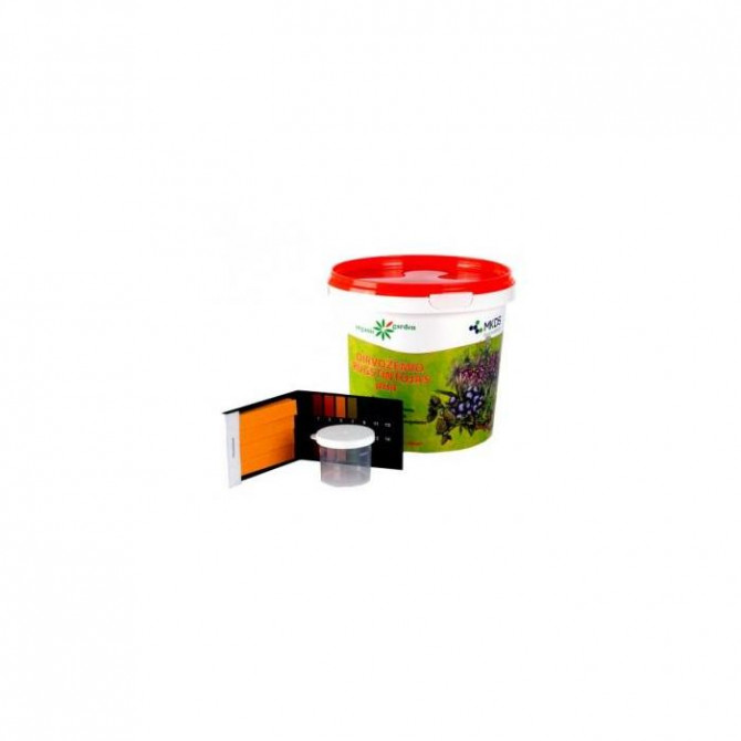 Augsnes paskābinātājs pH4 mini laboratorija 500g