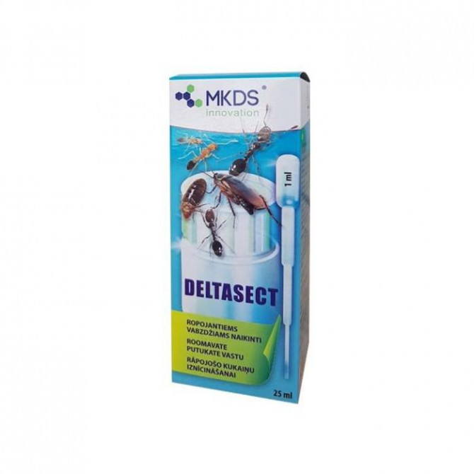 Prusaku un citu rāpojošo insektu iznīcināšanai DELTASECT 25ml