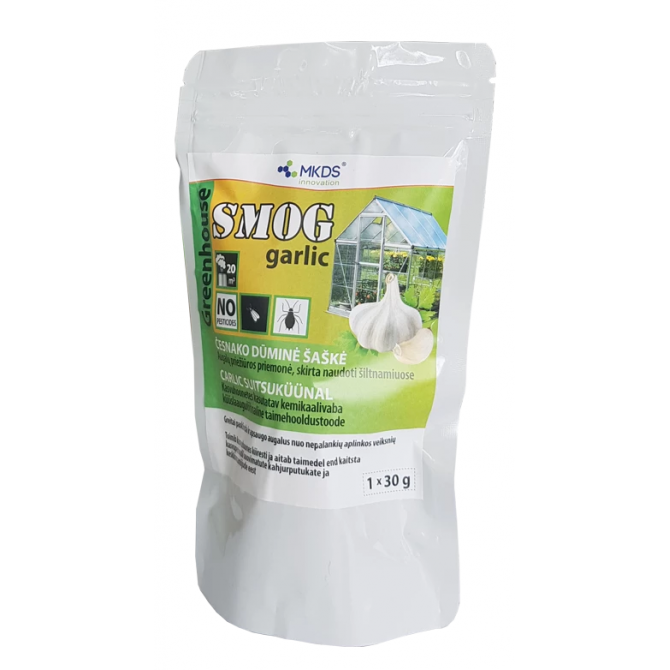 MKDS Smog Garlic Dūmu svece siltumnīcu dezinfekcijai 31g