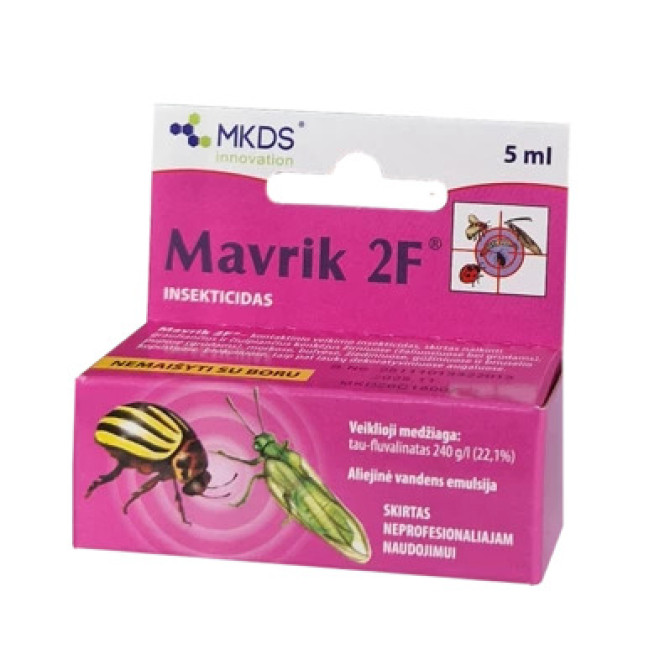 Insekticīds Emin Dārzam Mavrik Vita 5ml (TIKAI AR LICENCI)