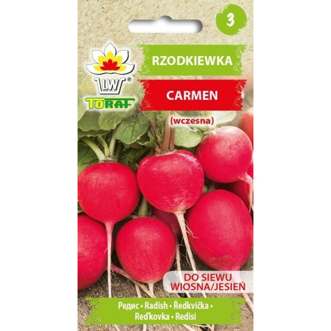 Redīsi apaļie Carmen 10g