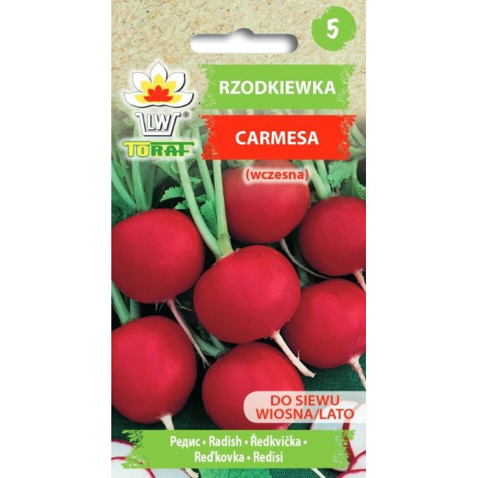 Redīsi apaļie Carmesa 10g