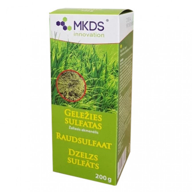 MKDS Dzelzs sulfāts (vitriols) 200g