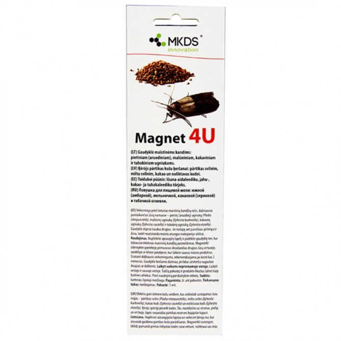 MKDS Magnet 4U pārtikas kodēm lipīgais slazds  1gab