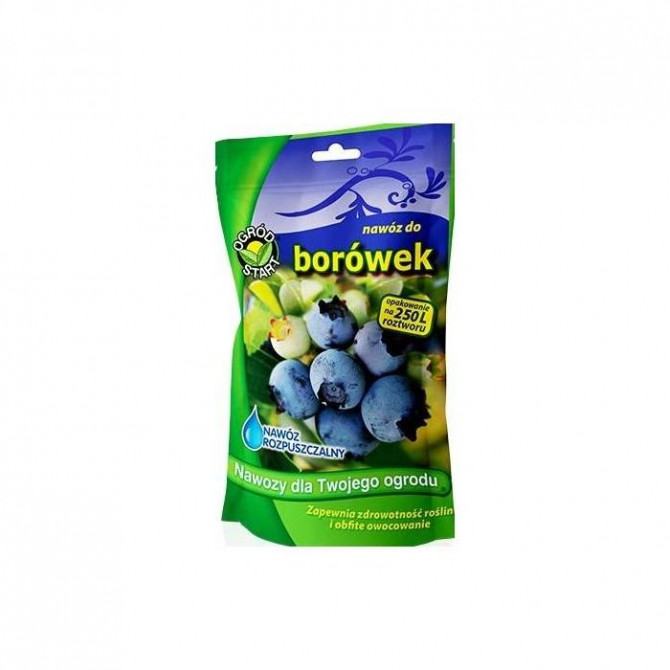 Šķīstošais mēslojums mellenēm 250g