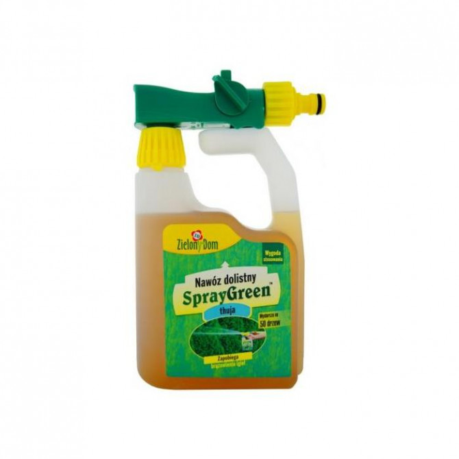 Mēslojums tūjām (kanna) SPRAY GREEN 950ml