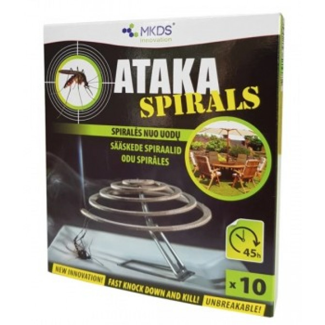 Odu un kukaiņu atbaidīšanas spirāle ATAKA SPIRALS (10)