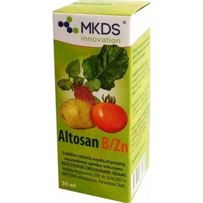 Mēslojums MKDS Altosan B/Zn 30ml Termiņš