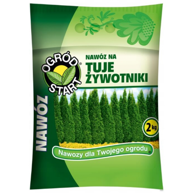 Mēslojums tūjām 2kg