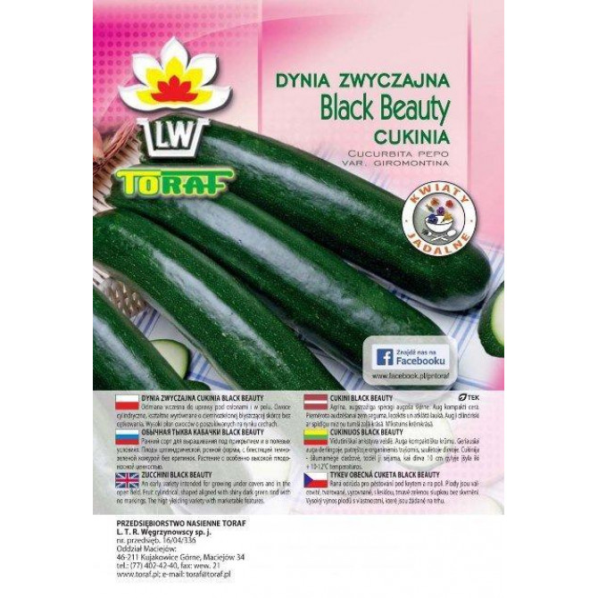 Cukīni BLACK BEAUTY 100g