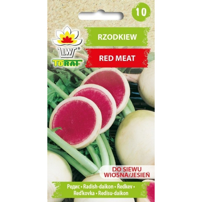 Redīsi baltie apaļie Red Meat 1g