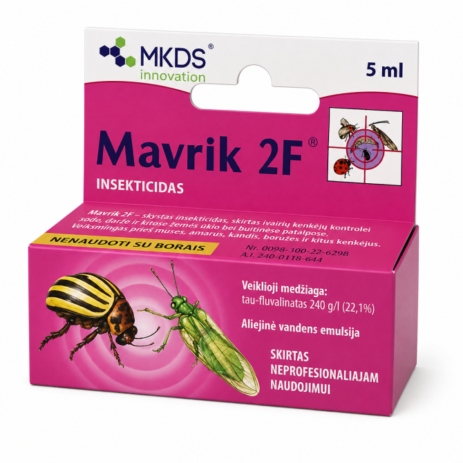 Insekticīds Emin Dārzam Mavrik Vita 5ml (TIKAI AR LICENCI)