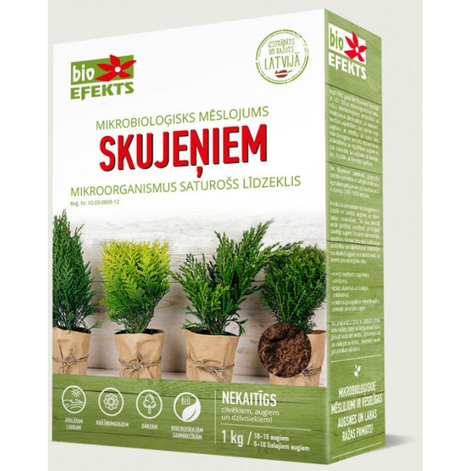 Skujeņiem mēslojums 1 kg