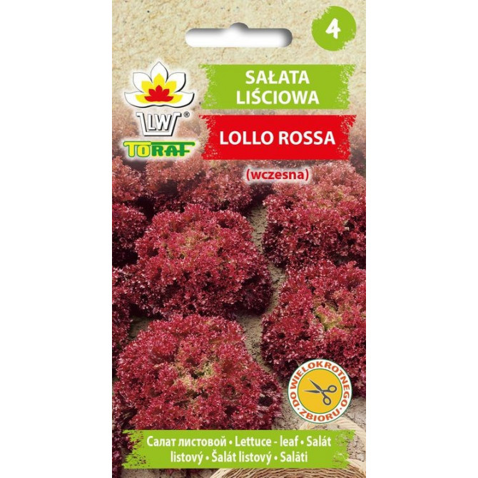 Salāti lapu Lollo Rossa 1g