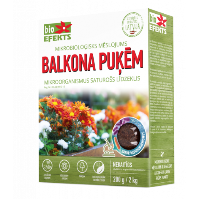 Balkona puķēm 200g