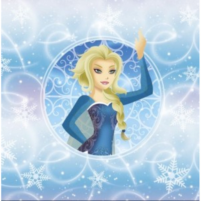 Salvetes bērniem Frozen Girl 1pac