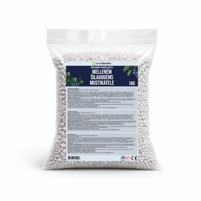 Emin Dārzam Mēslojums Mellenēm 1kg 