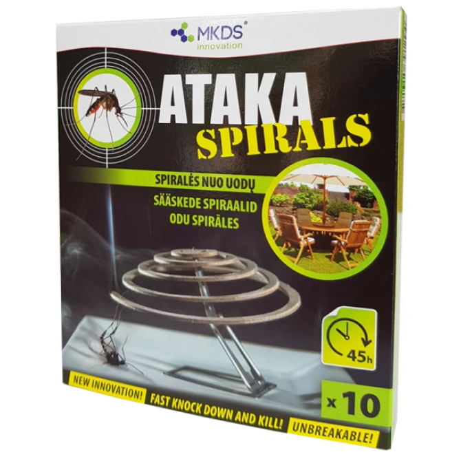Odu un kukaiņu atbaidīšanas spirāle ATAKA SPIRALS (10)