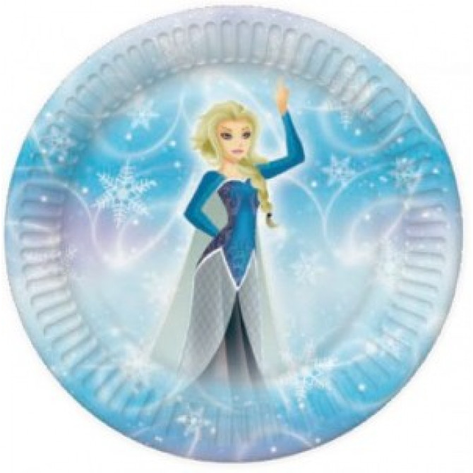 Šķīvīši bērniem Frozen Girl 18cm 1iep.