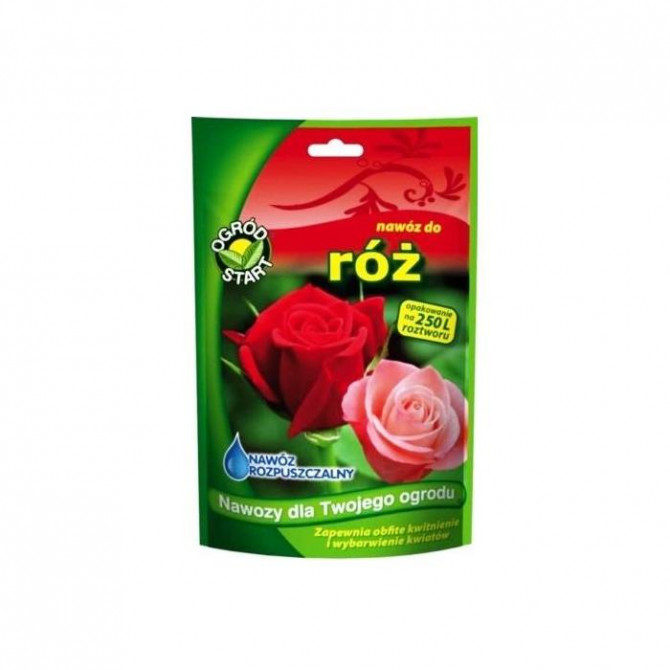 Šķīstošais mēslojums rozēm 250g