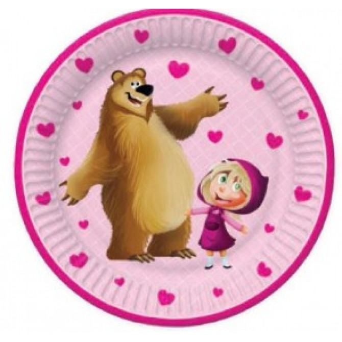 Šķīvīši bērniem My friend Bear 18cm 1iep.
