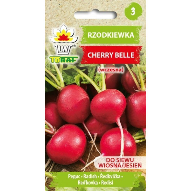 Redīsi apaļie Cherry Belle 10g