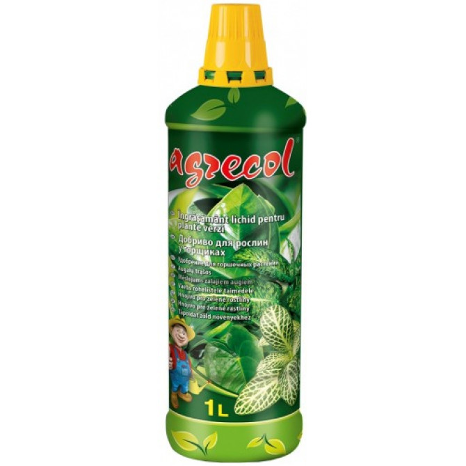 Mēslojums zaļajiem augiem (apaļa pudele) 1L