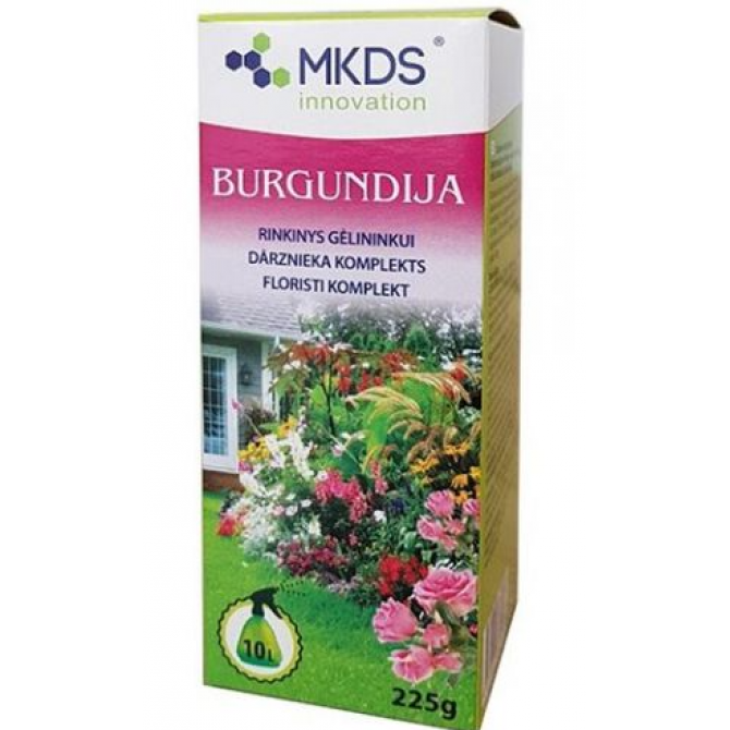 MKDS Burgundija dārznieka komplekts 225g 