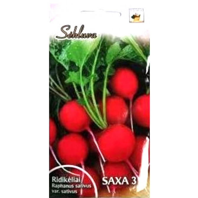 Redīsi (SEKLUVA) SAXA 3, 5g