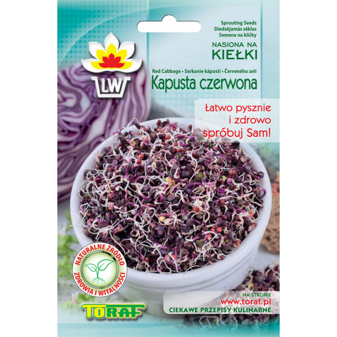 Kāposti sarkanie diedzēšanai 10g