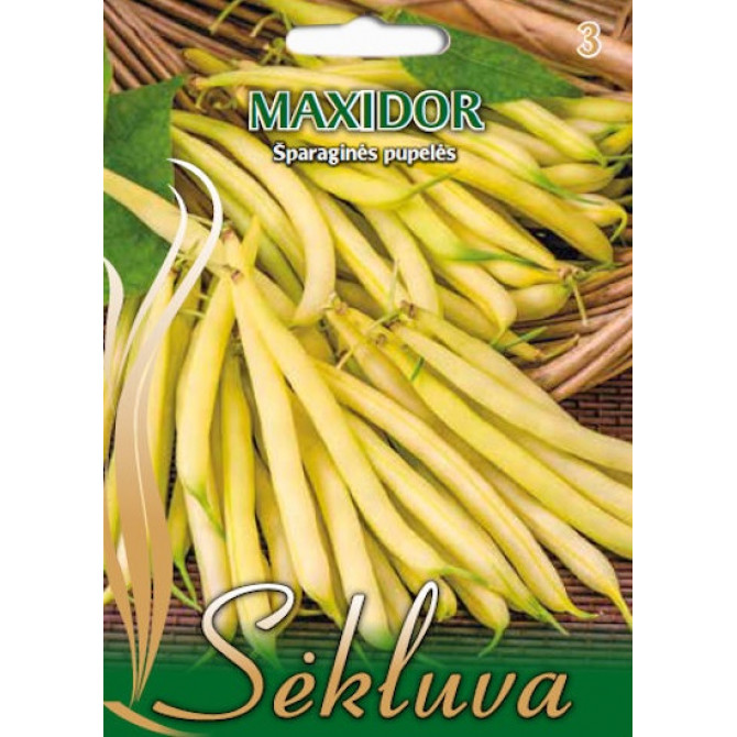 Pupiņas sparģeļu krūmu dzeltenās MAXIDOR 15g