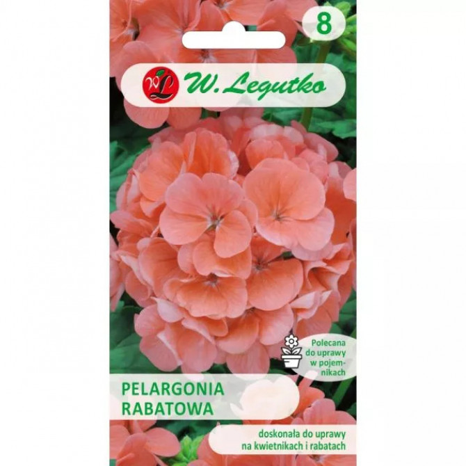 Pelargonijas zonālās Gama F1 laškrāsas 0.05g