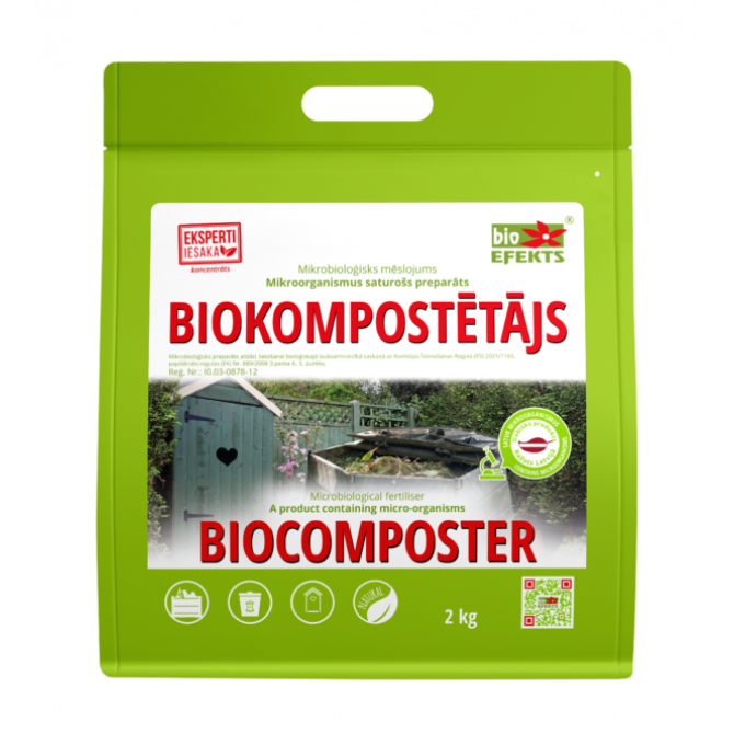 Biokompostētājs 2kg